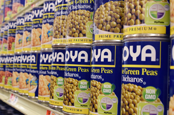 Goya beans in the international foods section