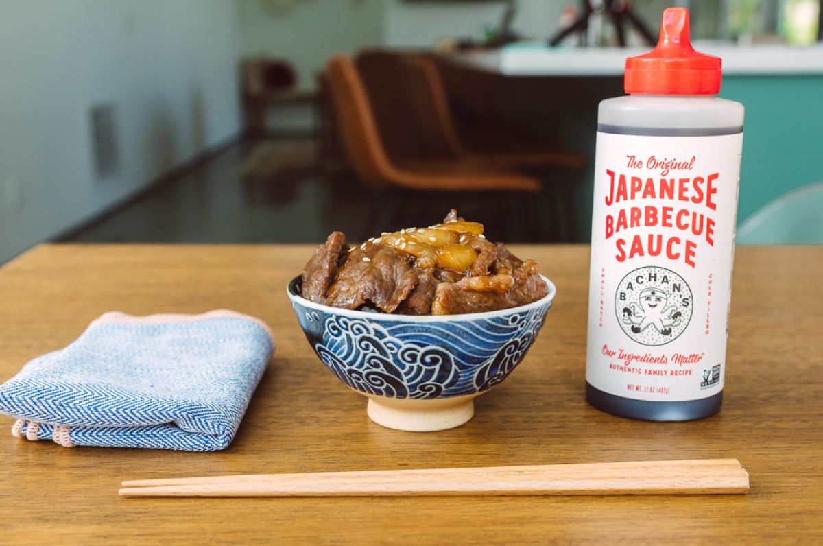 Japanese BBQ Sauce Beef Bowl