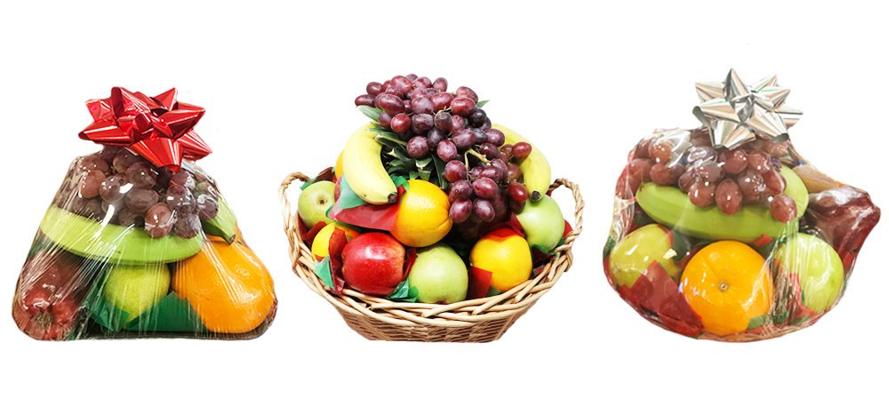 Assorted fruit trays