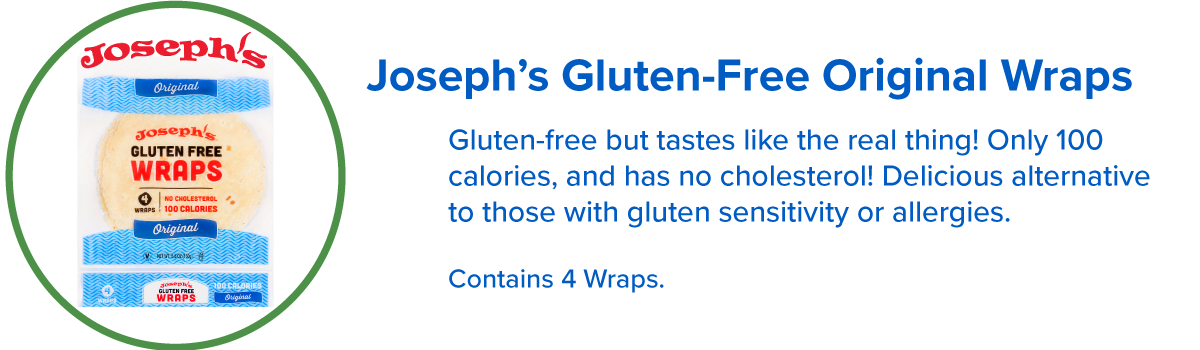 joseph's Gluten-Free Original Wraps.
