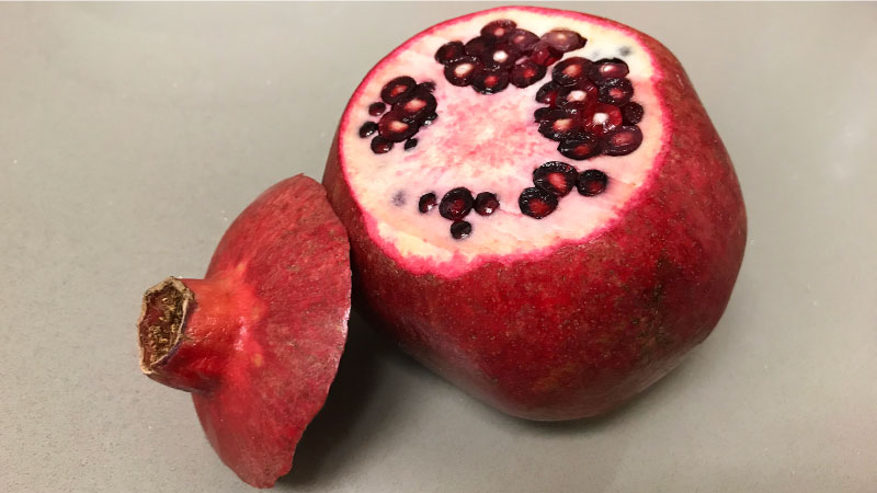 Cut the Crown of the Pomegranate off