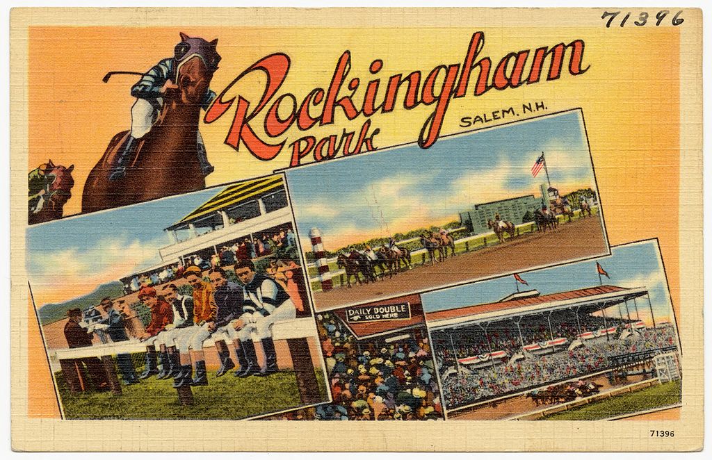 Rockingham Park Postcard