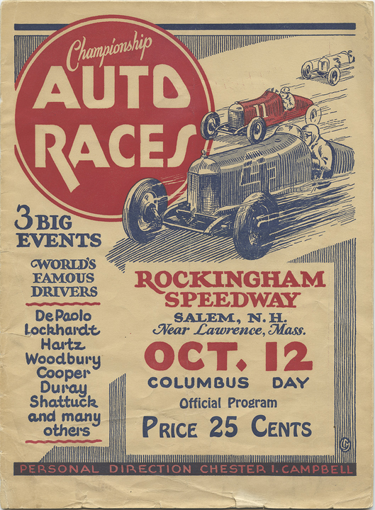 Rockingham Speedway Poster