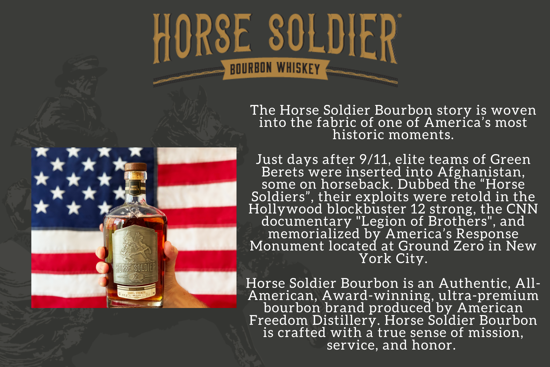 Horse Soldier Bourbon Whiskey History