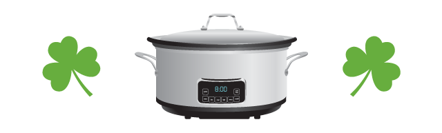 slow cooker st. patties day icon