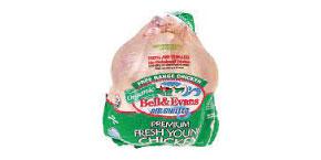 Bell and Evans Premium Fresh Young Whole Chicken - 6 Brothers Beef