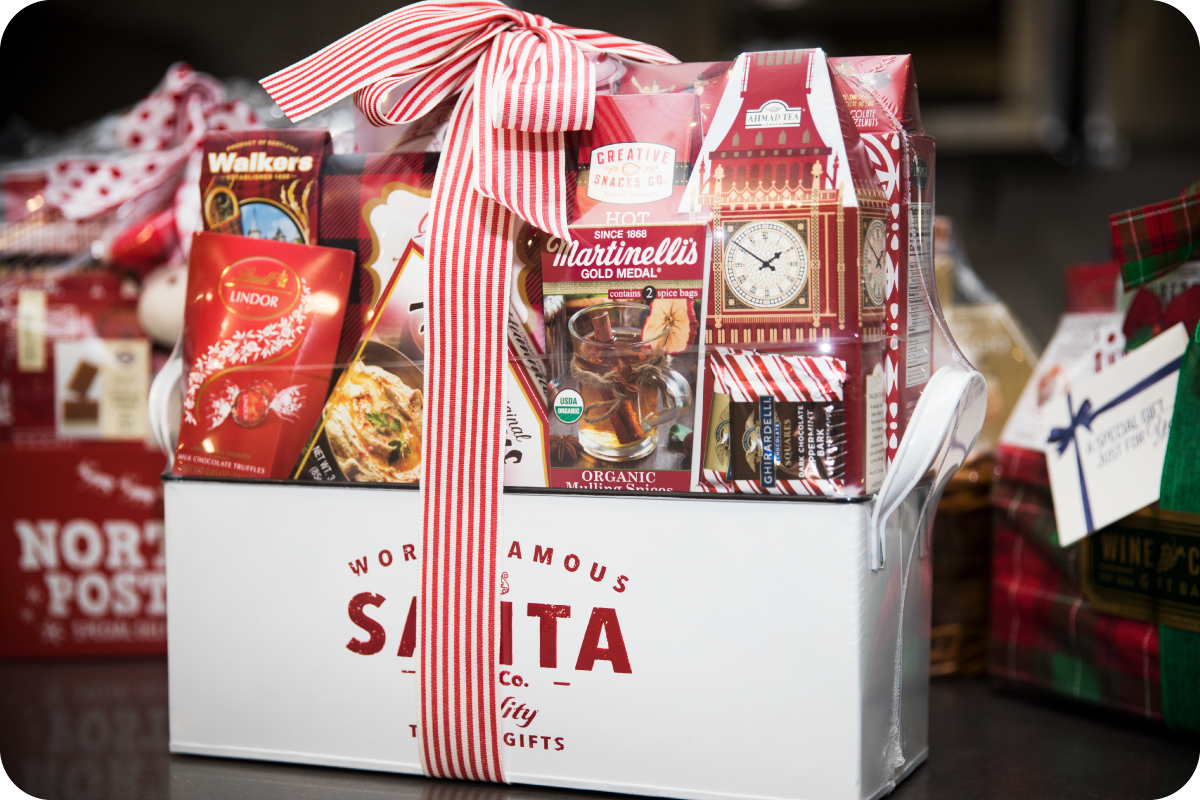 World Famous Santa Gift Basket