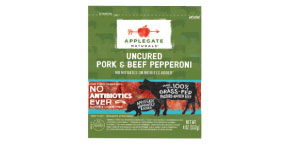 Applegate Uncured Pork and Beef Pepperoni
