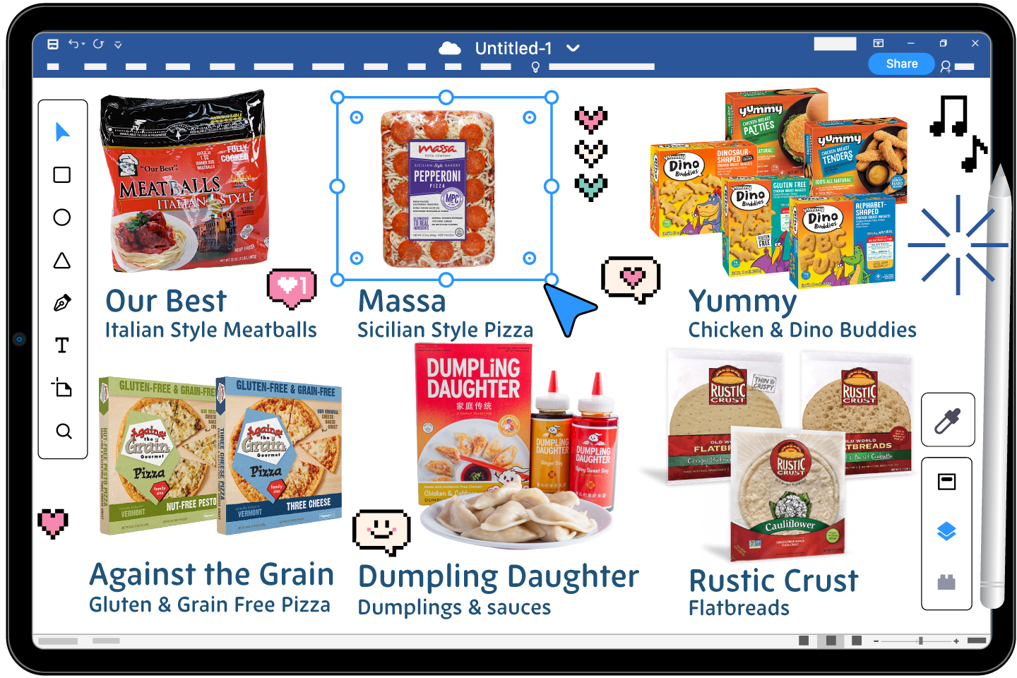 Family Tablet of Dinners