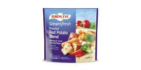 Birds eye red potato