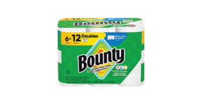 bounty double roll 6 pack