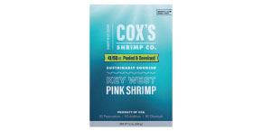 Cox Shrimp Co. Key West Pink Shrimp 41-50 count