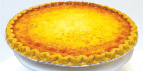 egg custard pie