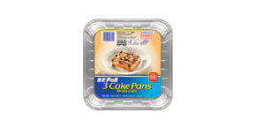 ez foil square cake pan 3 pack