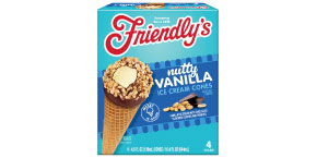 Friendly's Nutty Vanilla Ice Cream Cones