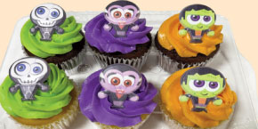 Halloween cupcakes 6 pack