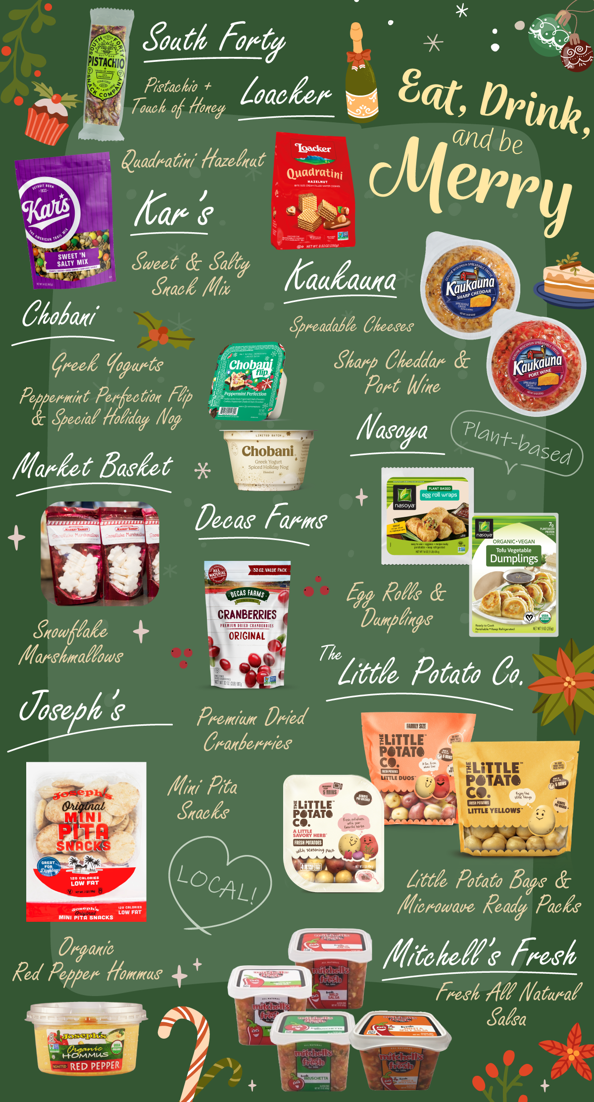 Holiday Favorites Eat Drink and Be Merry