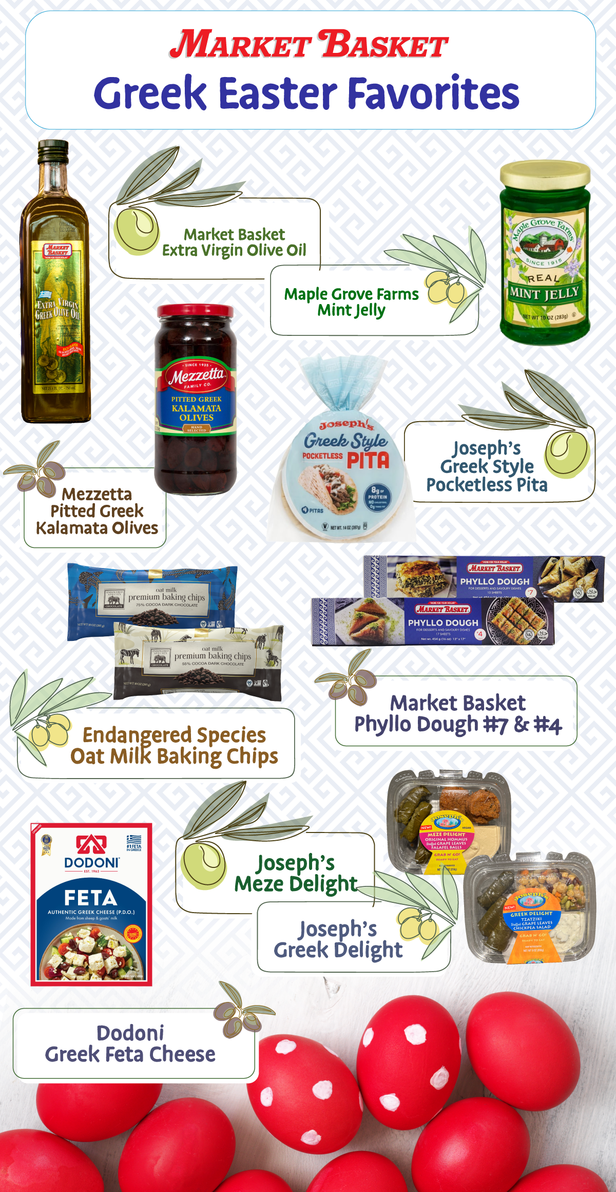 Market Basket Greek Easter Favorites