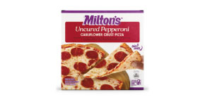 Milton's Gluten Free Cauliflower crust pizza