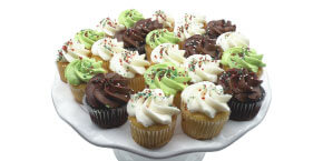 mini christmas cupcakes