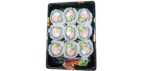 niji sushi california roll with cream cheese