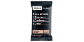 rx bar protein & oat bars