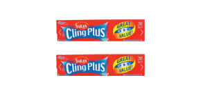 saran cling plus wrap