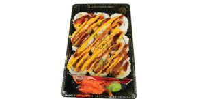 niji sushi spricy shrimp tempura roll