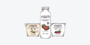 Siggis 5.3 oz. and 8 oz
