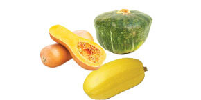 butternut, acorn, spaghetti, or buttercup squash
