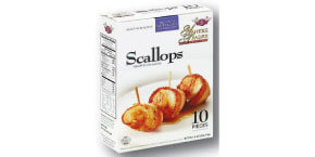 yankee trader scallops wrapped in bacon