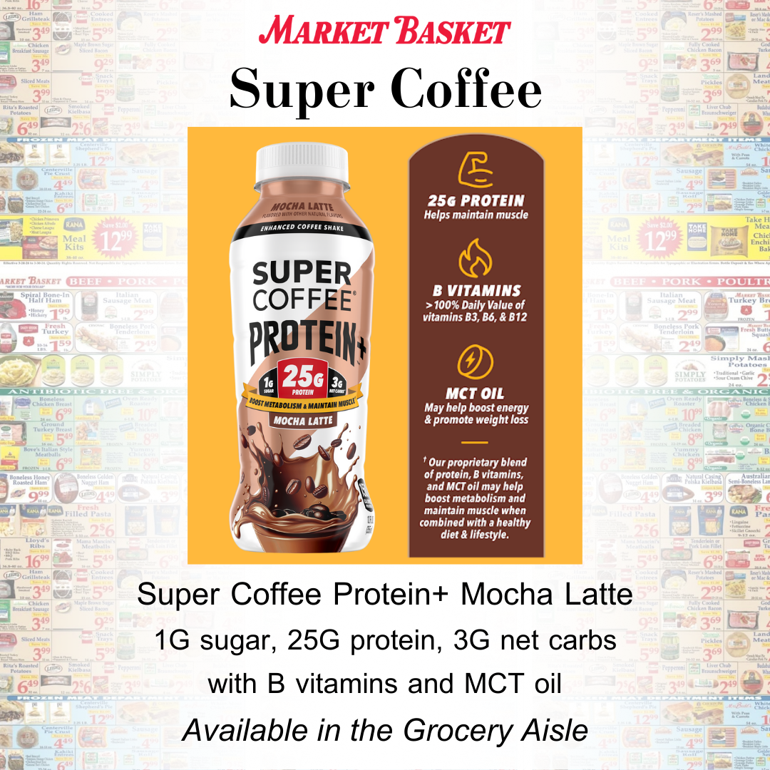Super Coffee Protein plus mocha latte