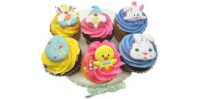 Easter cupcakes 6 pack