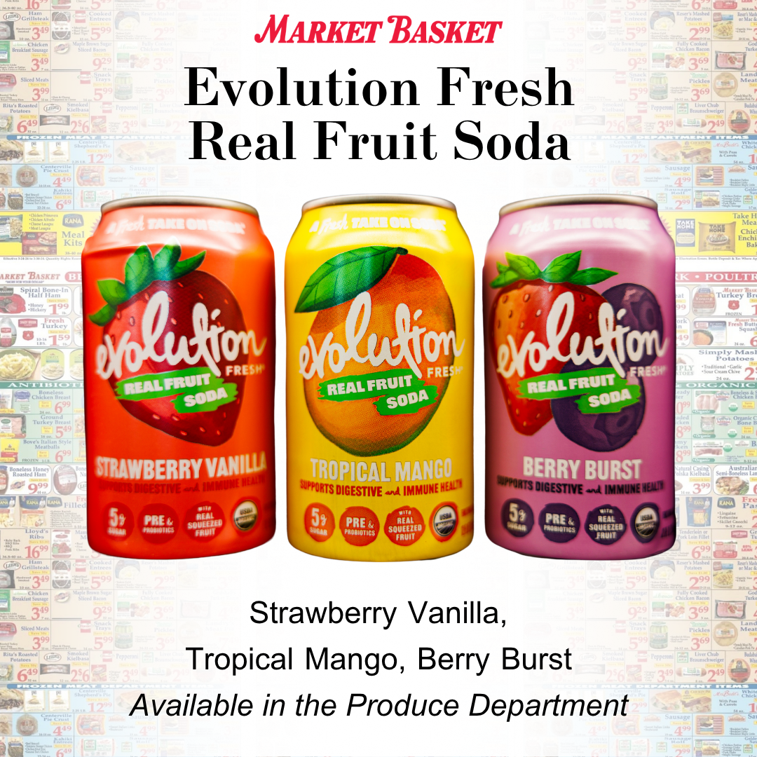 Evolution Fresh Real Fruit Soda