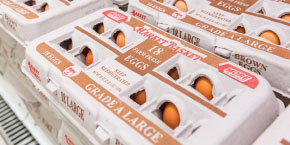 Large Brown Eggs 18 Pack Market Basket