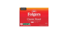 Folgers K-cups 10 count