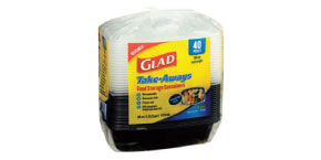 Glad Take Away Storage Containers 20 sets