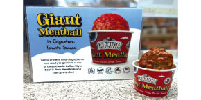 Flying Meatball giant Meatball