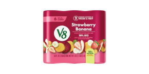 V8 Fusion 6 Pack Strawberry Banana