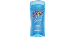 Secret Lavender gel deodorant clear