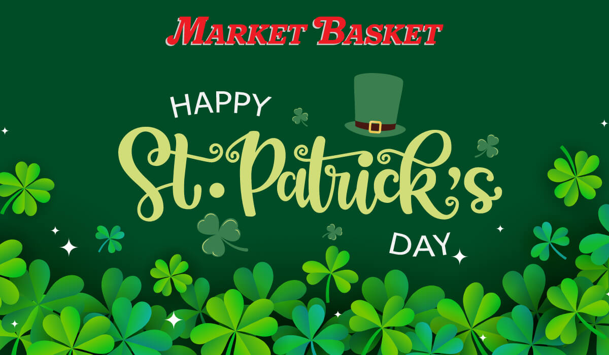 Happy St. Patrick's Day with Market Basket
