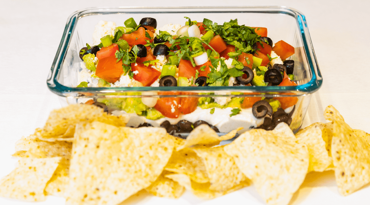 seven layer dip