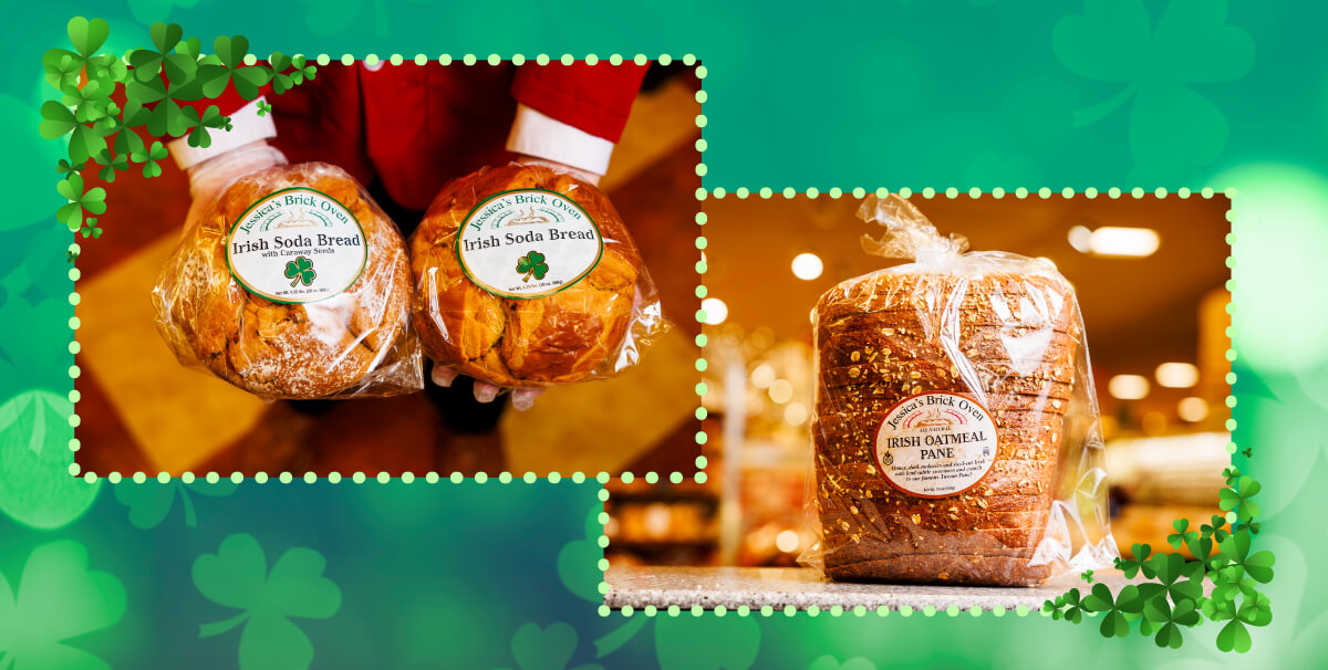 Jessica's Soda Bread and Irish Oatmeal Pane St. Patrick's Day