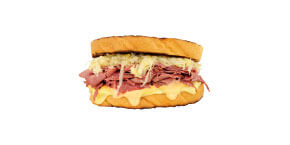 Pastrami Swiss Sandwich
