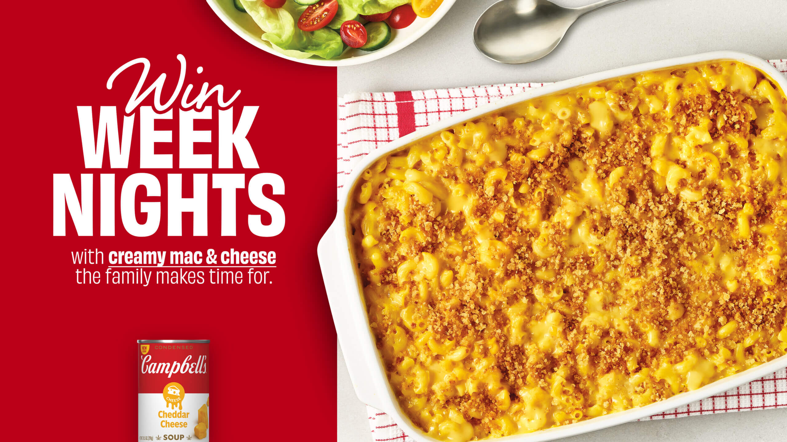Win Week Nights with Creamy Mac & Cheese