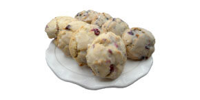 Blueberry lemon and Cranberry Orange Scones