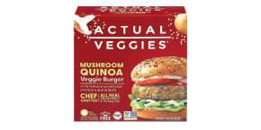 actual veggies burgers