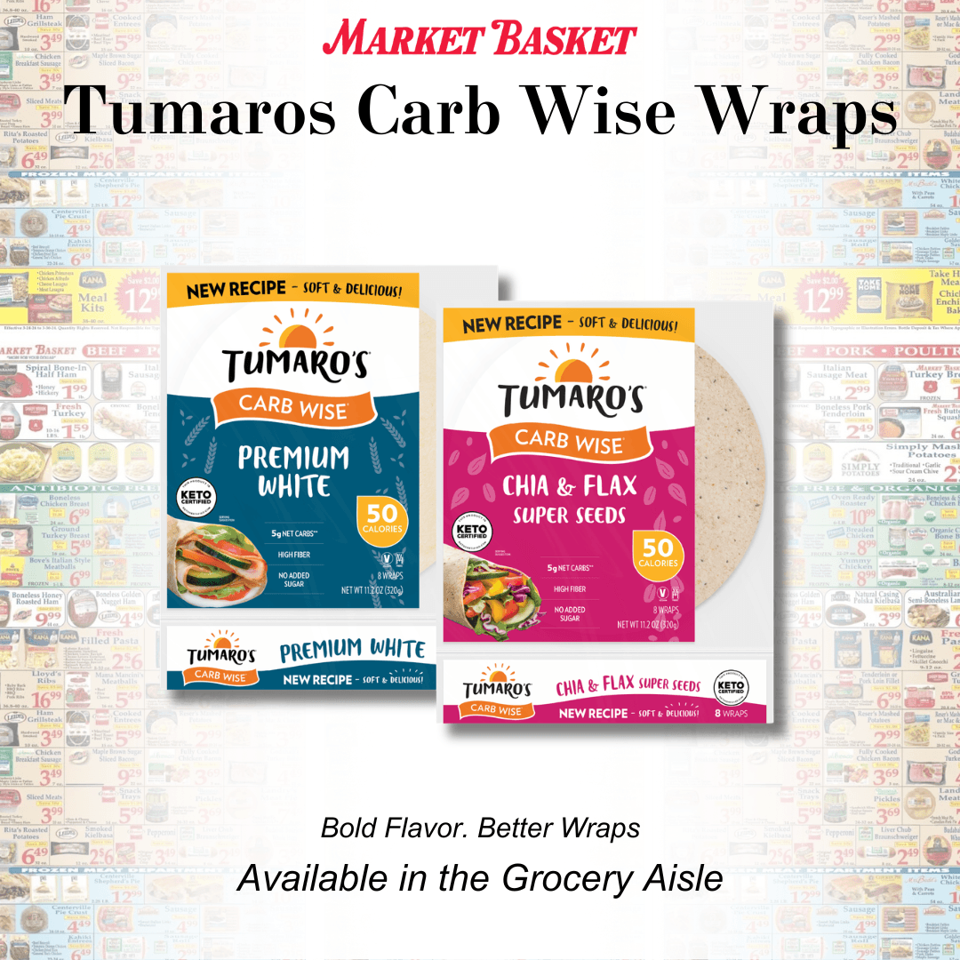 Market Basket Tumaros Carb Wise Wraps