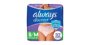 always discreet 26-32 counts