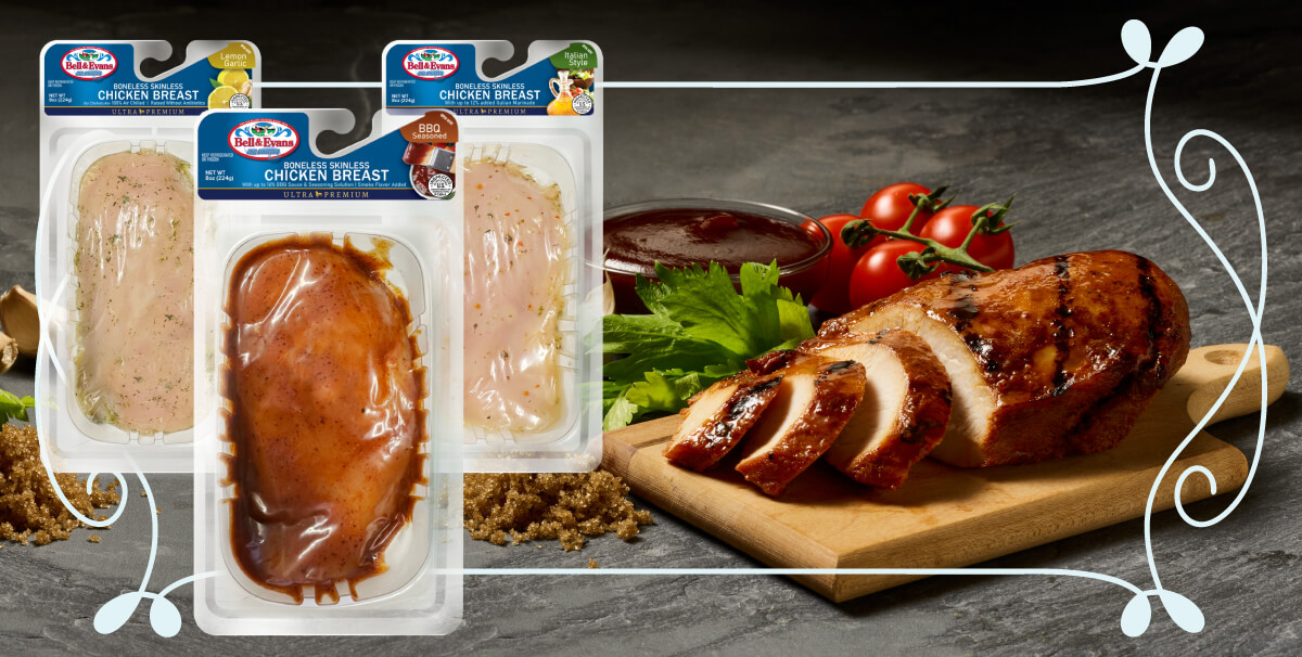 Bell and evans marinated chicken